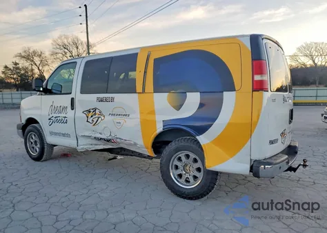 2014 Chevrolet Express G3500 Lt from USA, damaged, VIN 1GAZGYFG6E1143177